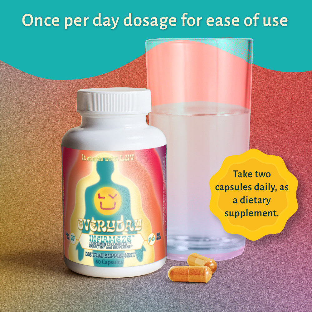 LUV Everyday - Inflameze Dietary Supplement 60 Capsules