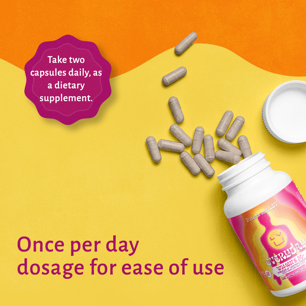 LUV Everyday - Women's 50+ Dietary Supplement 60 Capsules