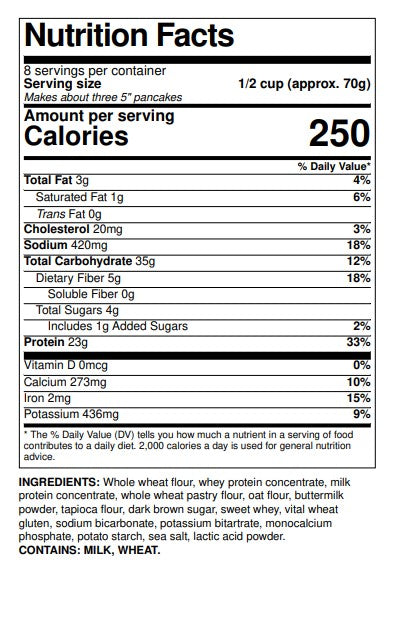 LUV High-Protein Pancake, Waffle, & Baking Mix